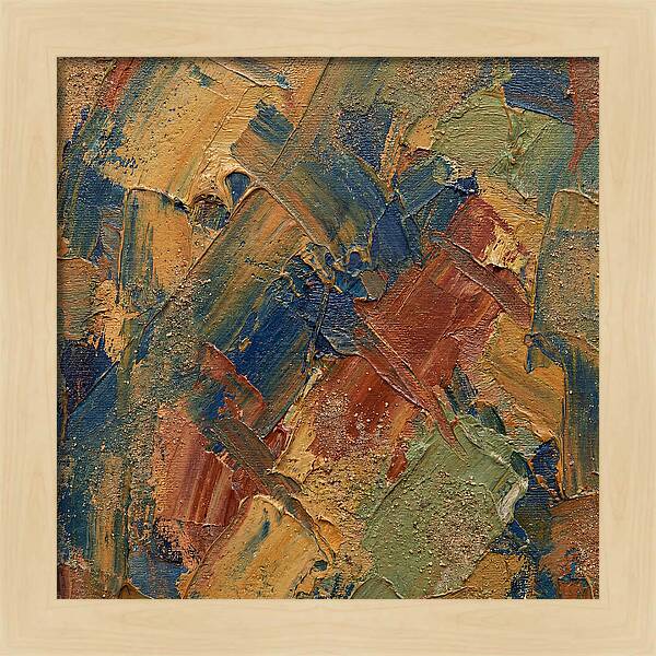 Abstract Texture In Earthy Tones
