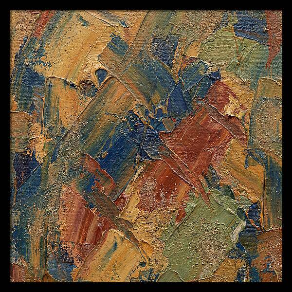 Abstract Texture In Earthy Tones