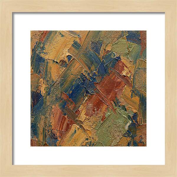 Abstract Texture In Earthy Tones
