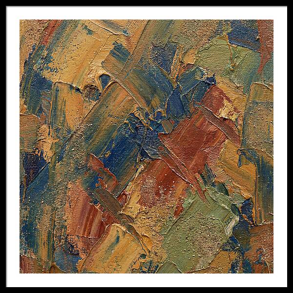 Abstract Texture In Earthy Tones