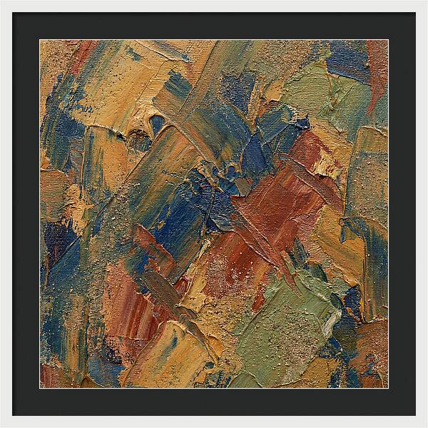 Abstract Texture In Earthy Tones