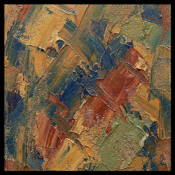 Abstract Texture In Earthy Tones