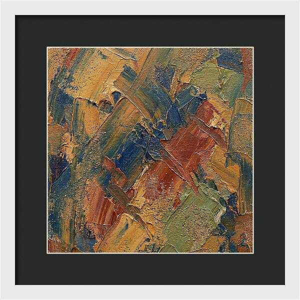Abstract Texture In Earthy Tones