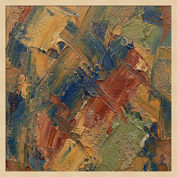Abstract Texture In Earthy Tones