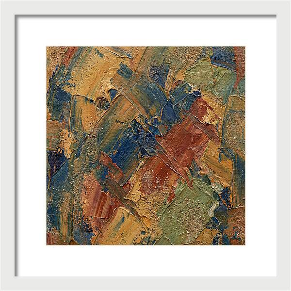 Abstract Texture In Earthy Tones