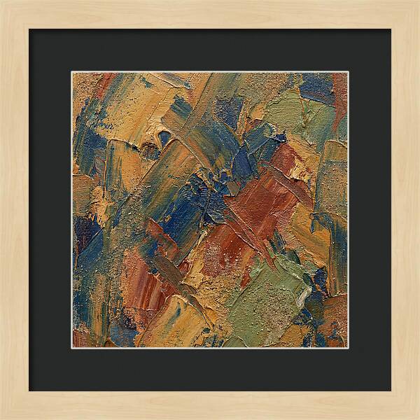 Abstract Texture In Earthy Tones