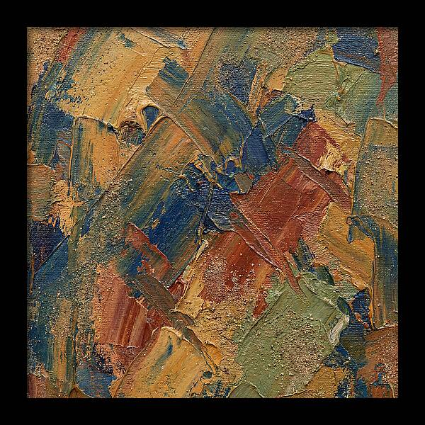 Abstract Texture In Earthy Tones