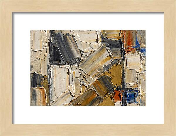 Abstract Texture In Palette Knife