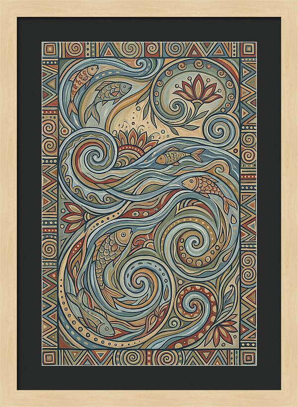 Abstract Water Dance