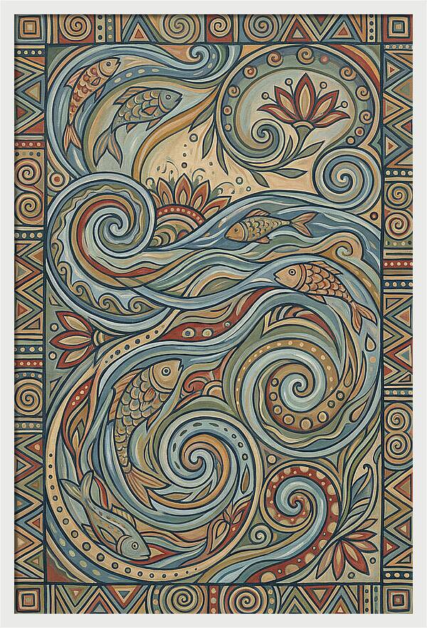 Abstract Water Dance