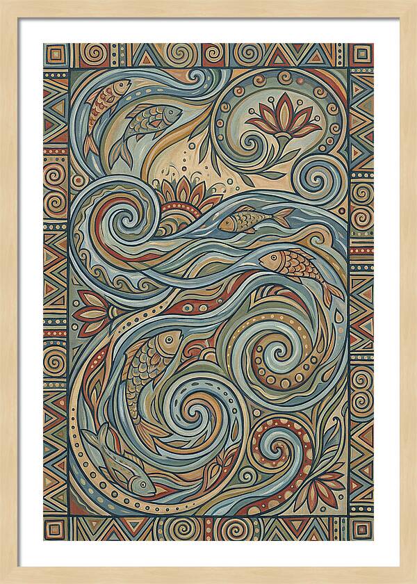 Abstract Water Dance