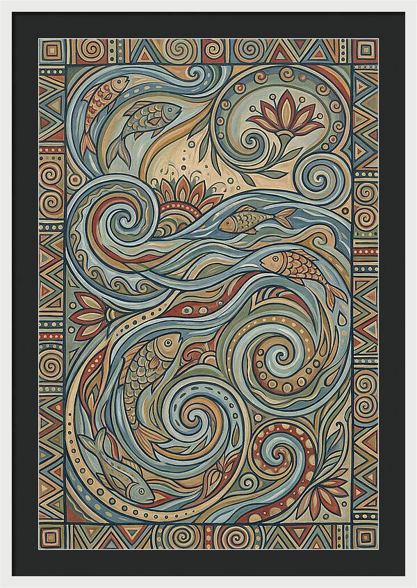 Abstract Water Dance