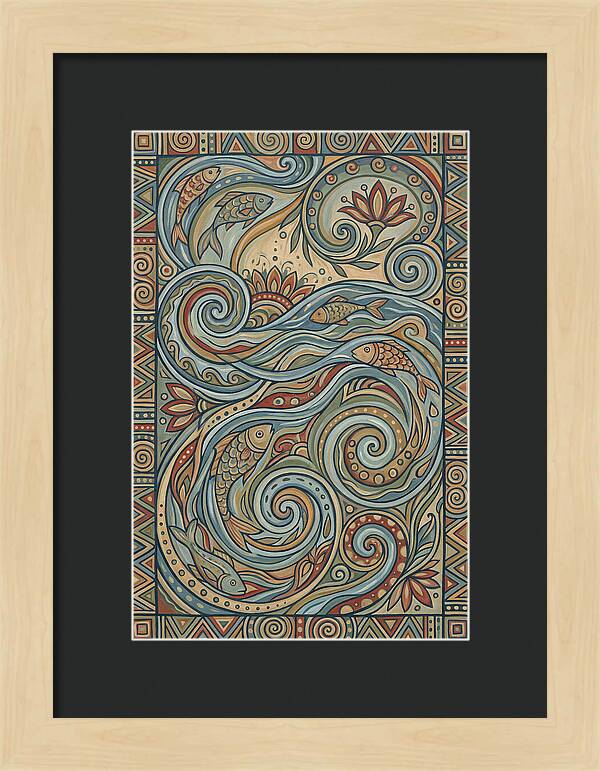 Abstract Water Dance