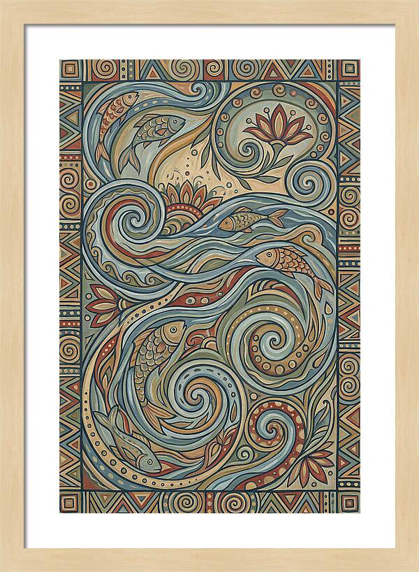 Abstract Water Dance