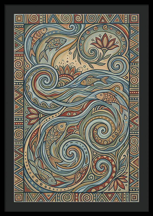 Abstract Water Dance