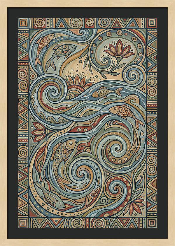 Abstract Water Dance