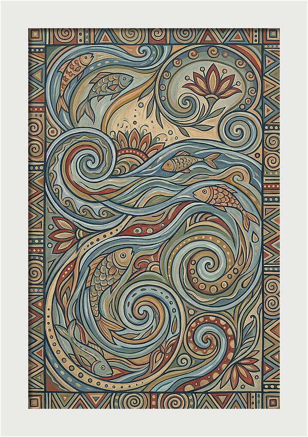 Abstract Water Dance