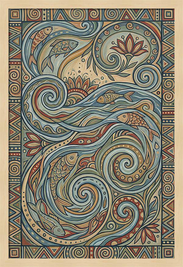 Abstract Water Dance