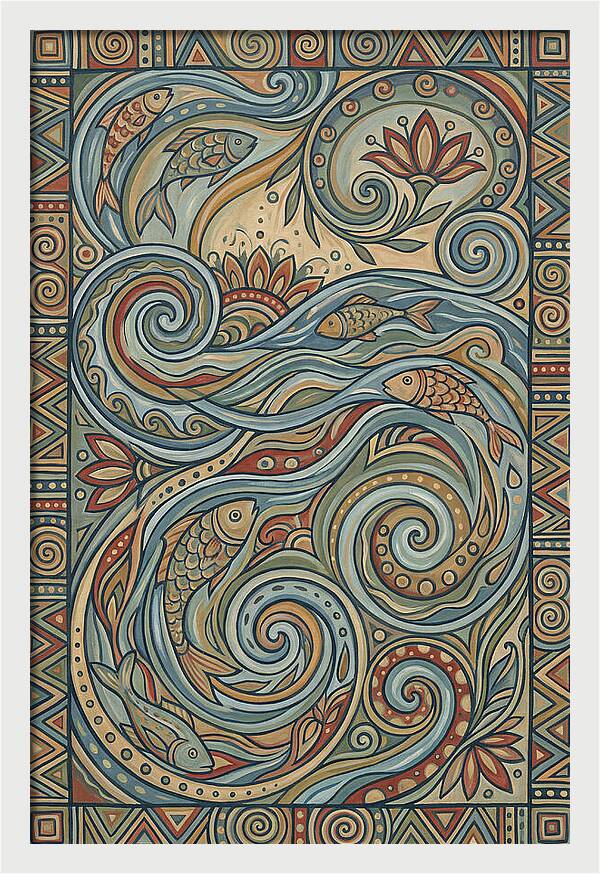 Abstract Water Dance