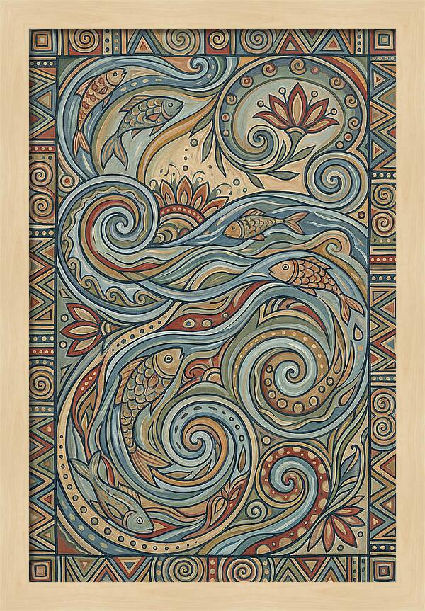 Abstract Water Dance