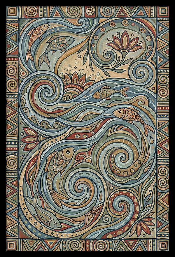 Abstract Water Dance