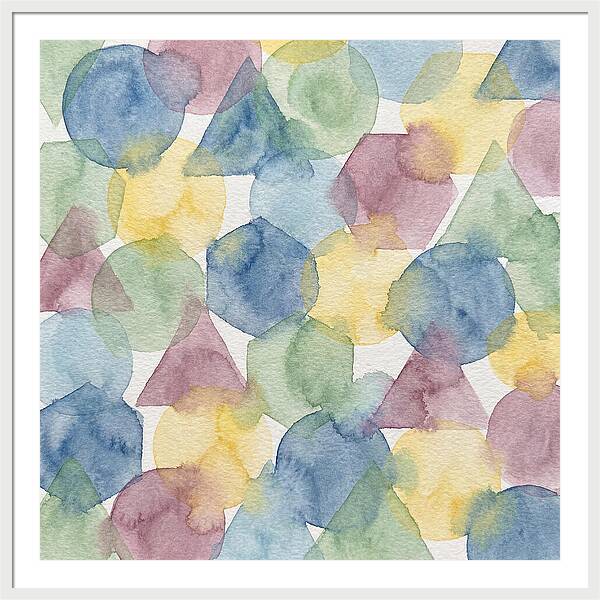 Abstract Watercolor Balance