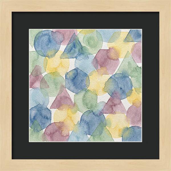 Abstract Watercolor Balance