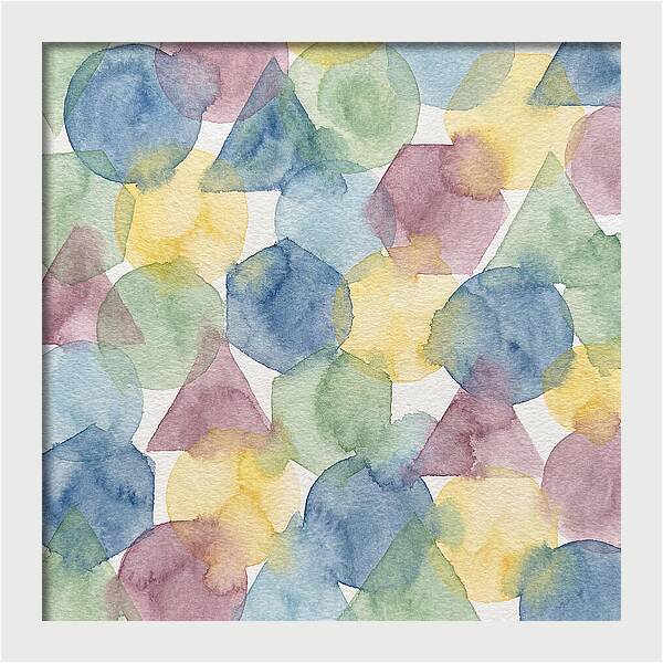 Abstract Watercolor Balance