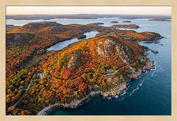 Acadia National Park In Autumn Glory