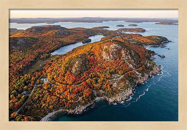 Acadia National Park In Autumn Glory