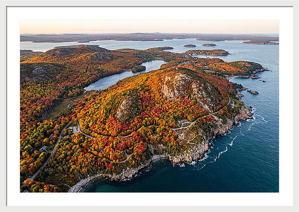 Acadia National Park In Autumn Glory