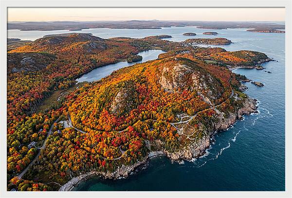 Acadia National Park In Autumn Glory