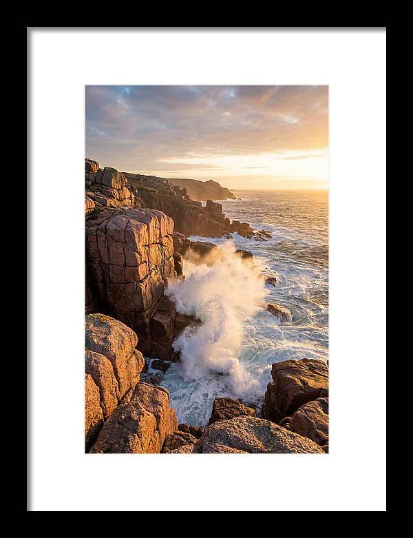 Acadia Sunrise Over Coastline