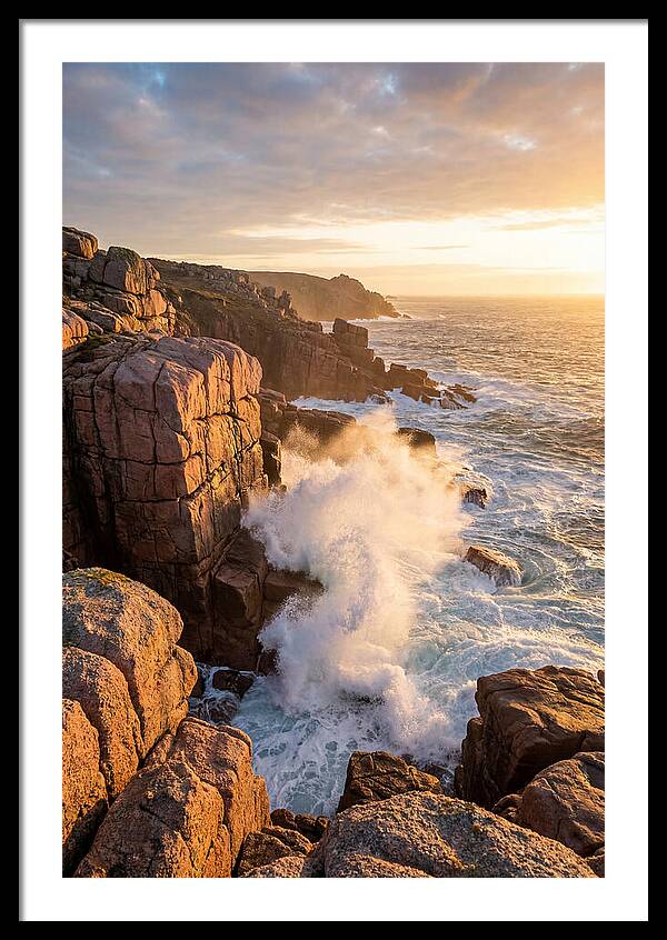 Acadia Sunrise Over Coastline