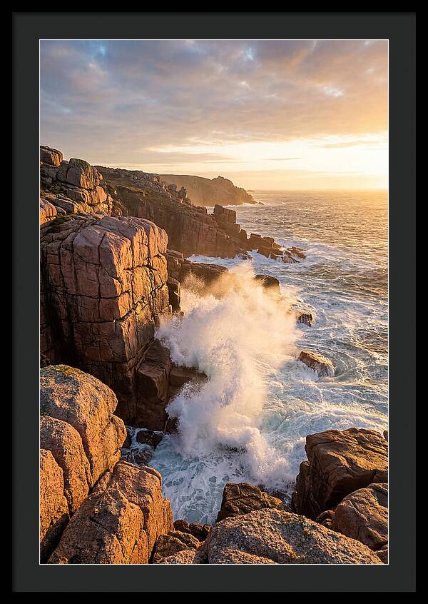 Acadia Sunrise Over Coastline