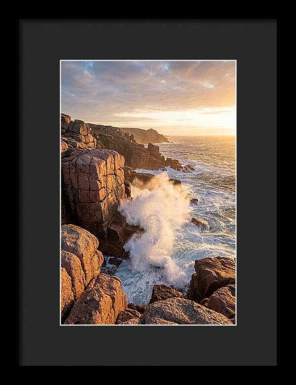Acadia Sunrise Over Coastline