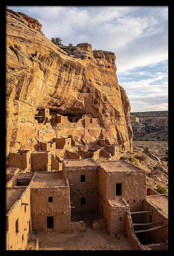 Acoma Sky City At Dusk
