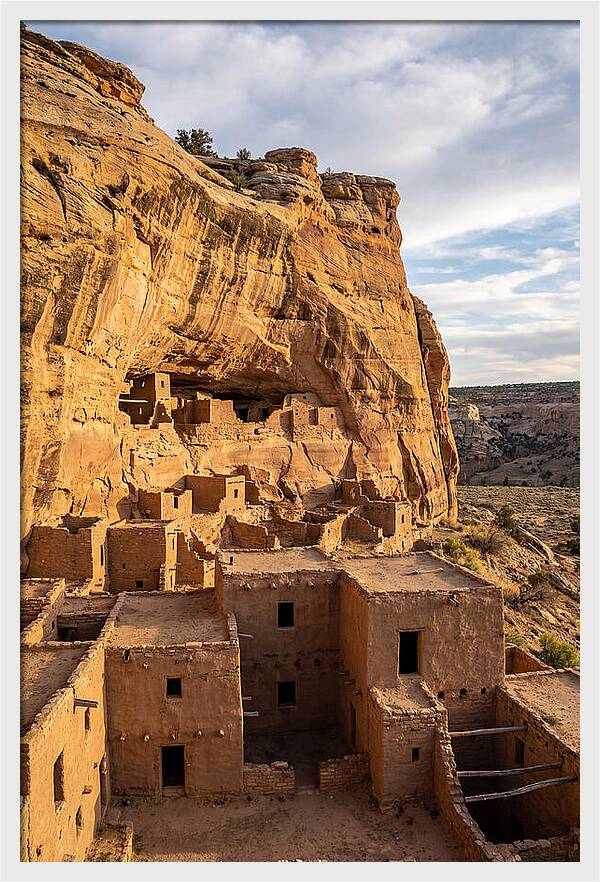 Acoma Sky City At Dusk