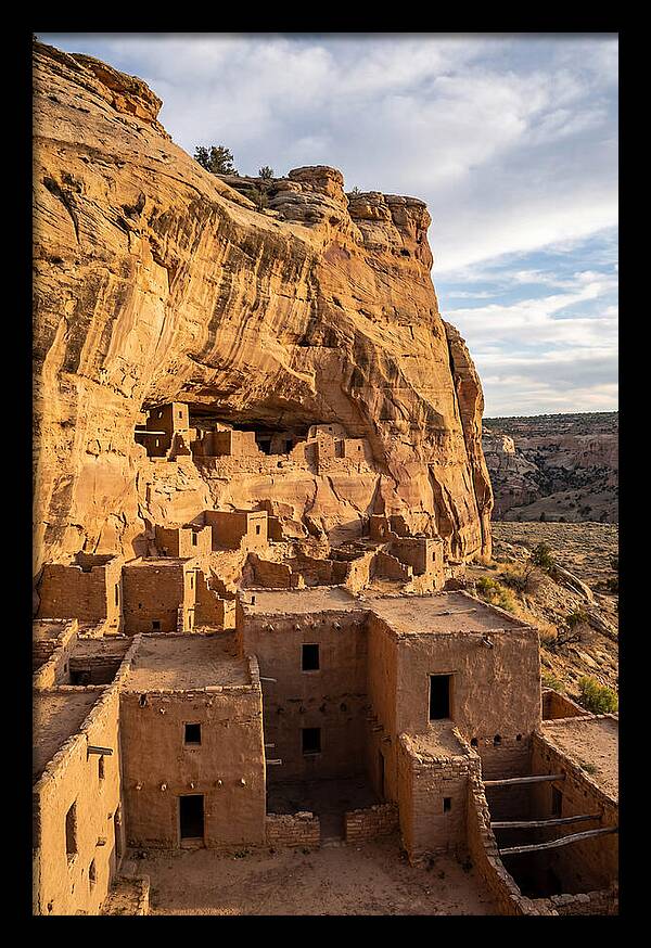 Acoma Sky City At Dusk