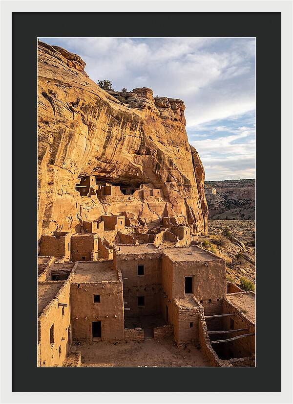 Acoma Sky City At Dusk