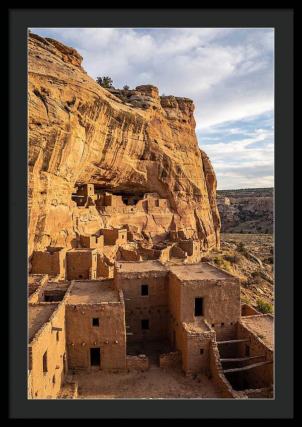 Acoma Sky City At Dusk