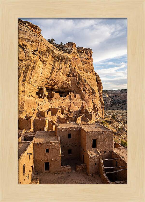 Acoma Sky City At Dusk