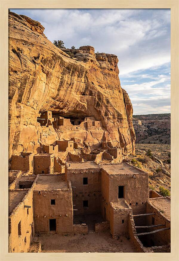 Acoma Sky City At Dusk