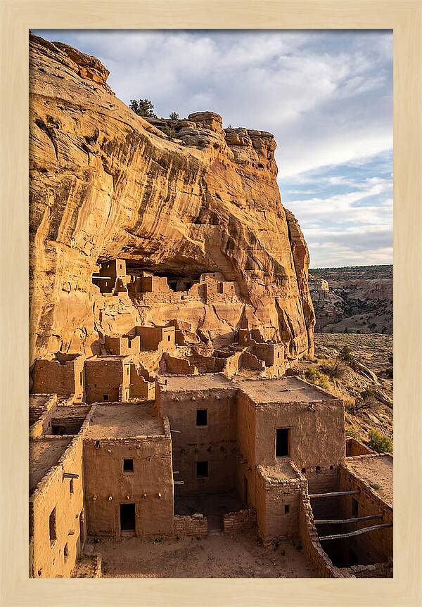 Acoma Sky City At Dusk