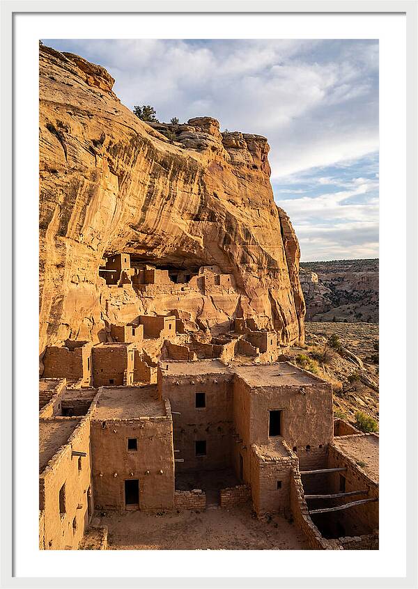 Acoma Sky City At Dusk