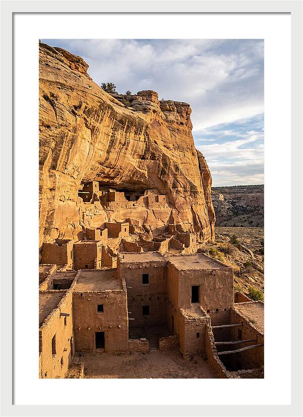 Acoma Sky City At Dusk