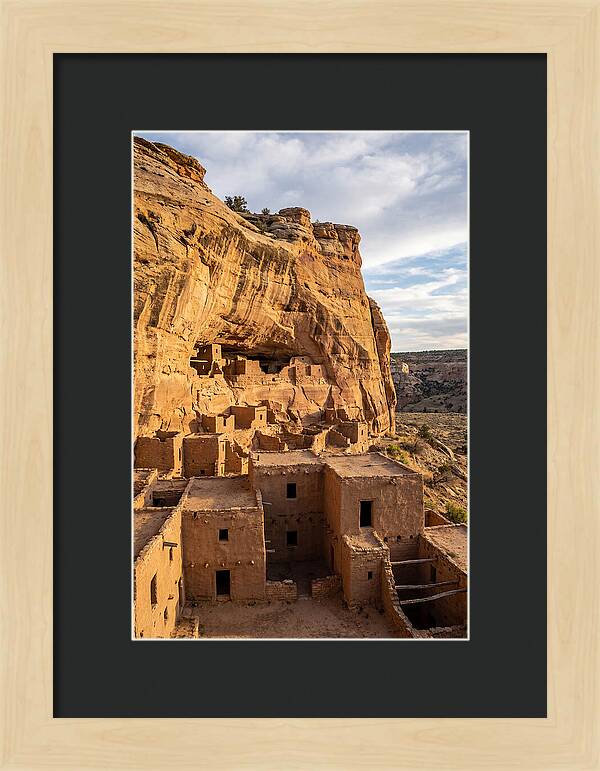 Acoma Sky City At Dusk