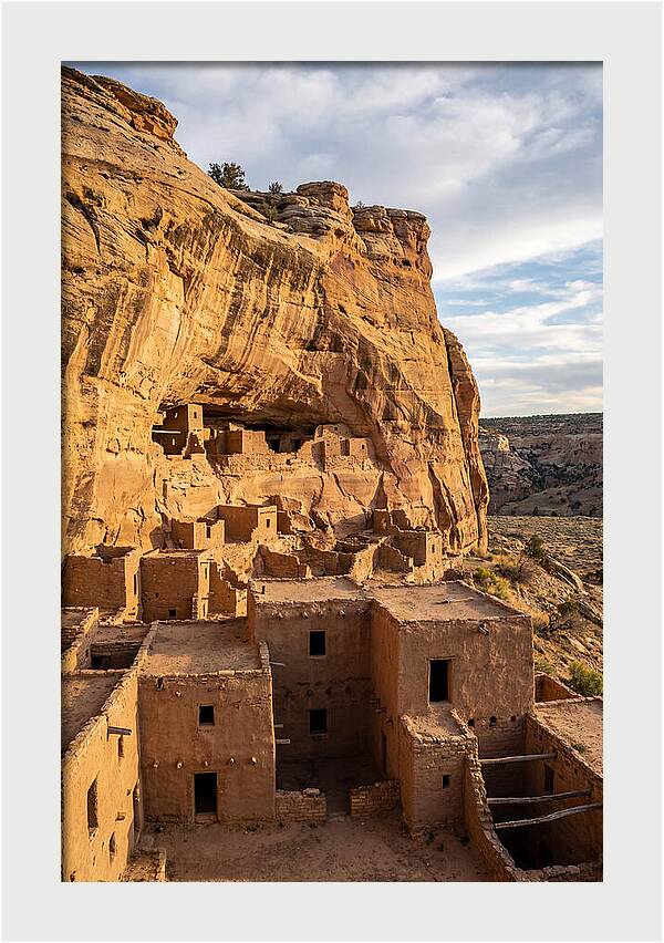 Acoma Sky City At Dusk