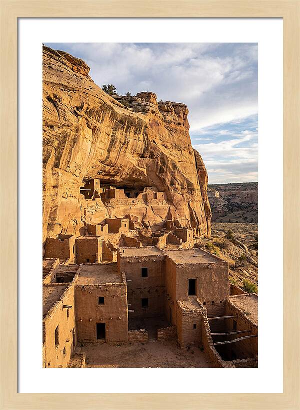 Acoma Sky City At Dusk