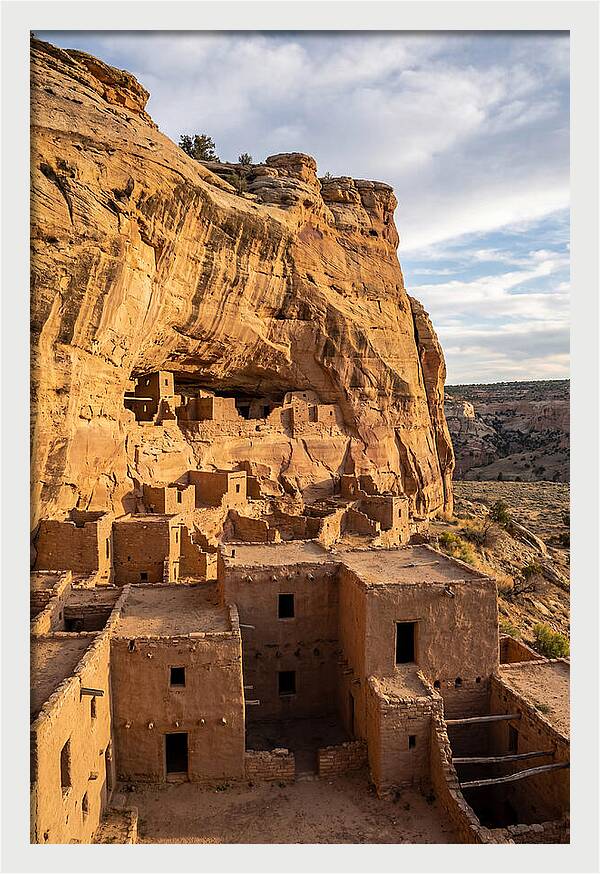 Acoma Sky City At Dusk